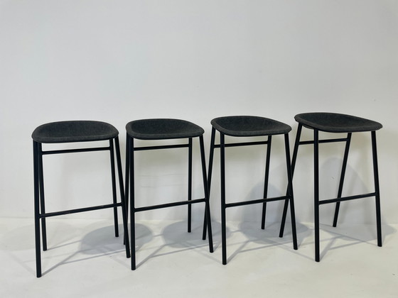 Image 1 of 4x De Vorm LJ 3 PET Felt Bar Stool