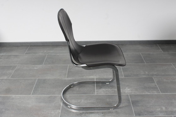 Image 1 of Set Van 4 Vintage Cidue Stoelen Van Willy Rizzo