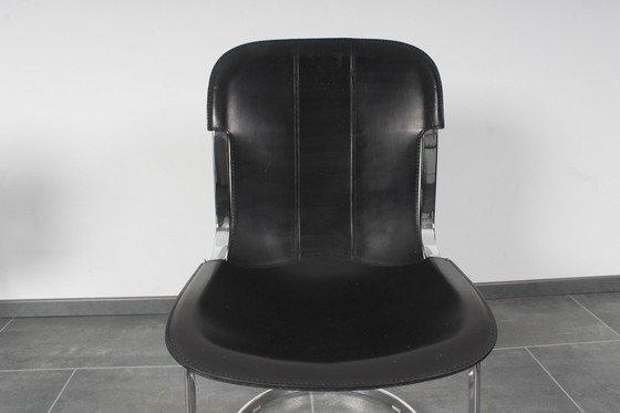 Image 1 of Set Van 4 Vintage Cidue Stoelen Van Willy Rizzo