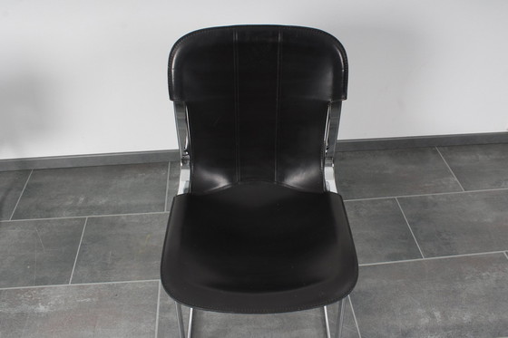 Image 1 of Set Van 4 Vintage Cidue Stoelen Van Willy Rizzo