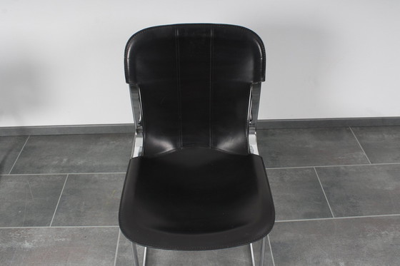 Image 1 of Set Van 4 Vintage Cidue Stoelen Van Willy Rizzo