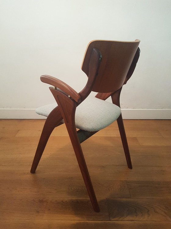 Image 1 of 6x eetkamerstoelen van Arne Hovmand Olsen