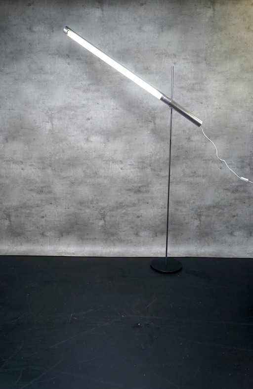 Vintage M60 vloerlamp van Prof. Rouge Ekkehard Fahr, jaren 70