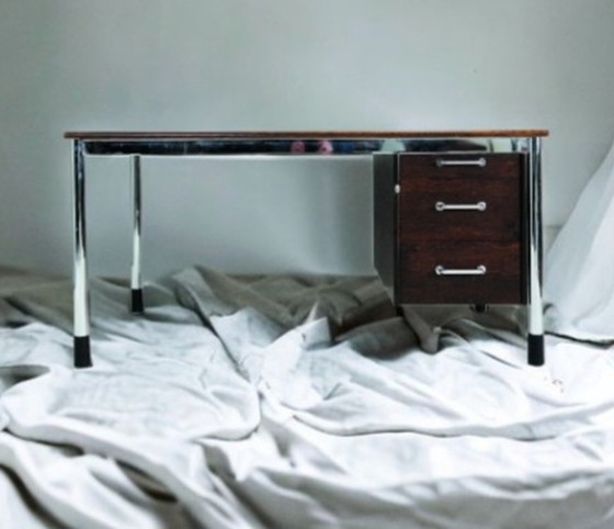 Image 1 of Vintage Tjord Bjorklund voor Ikea verzamelbureau