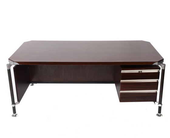 Image 1 of Bureau Ico Parisi - Mim Roma. Vintage 60S Desk