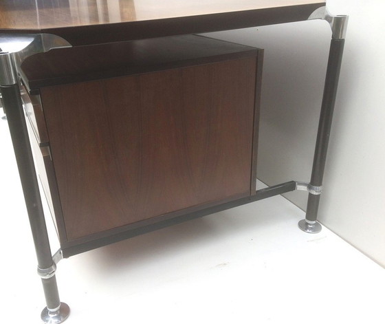 Image 1 of Bureau Ico Parisi - Mim Roma. Vintage 60S Desk