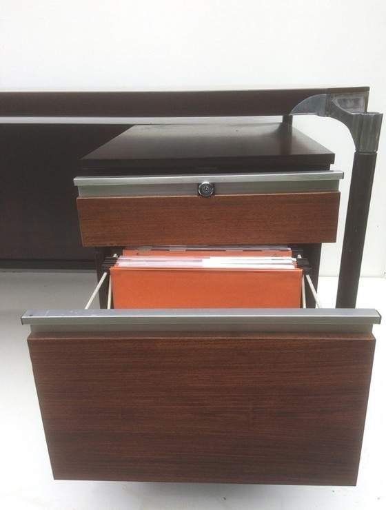 Image 1 of Bureau Ico Parisi - Mim Roma. Vintage 60S Desk