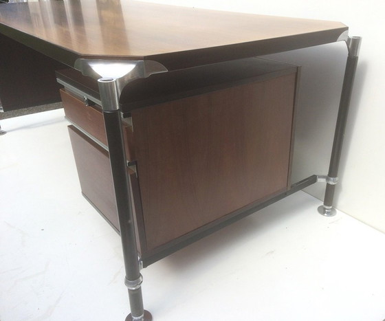 Image 1 of Bureau Ico Parisi - Mim Roma. Vintage 60S Desk