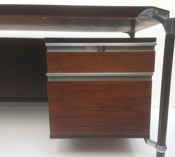 Image 1 of Bureau Ico Parisi - Mim Roma. Vintage 60S Desk