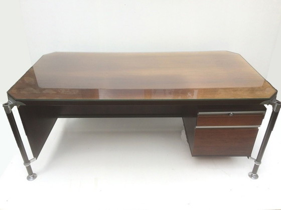 Image 1 of Bureau Ico Parisi - Mim Roma. Vintage 60S Desk