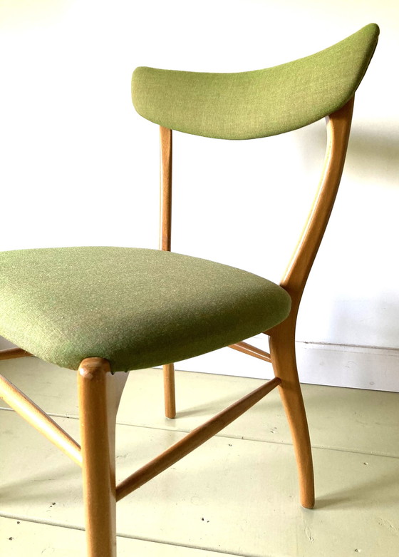 Image 1 of 6x Vintage eetkamerstoelen