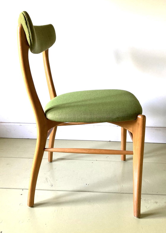 Image 1 of 6x Vintage eetkamerstoelen