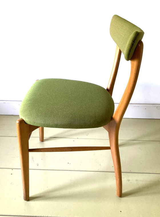 Image 1 of 6x Vintage eetkamerstoelen