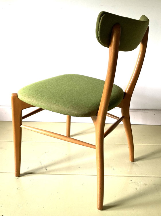 Image 1 of 6x Vintage eetkamerstoelen