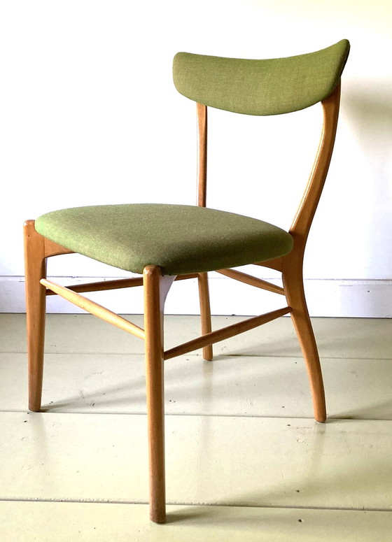 Image 1 of 6x Vintage eetkamerstoelen