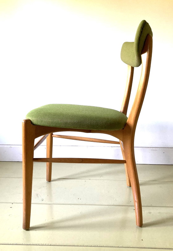 Image 1 of 6x Vintage eetkamerstoelen