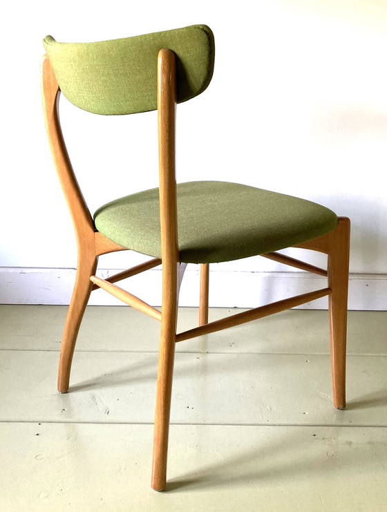 Image 1 of 6x Vintage eetkamerstoelen