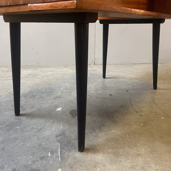 Image 1 of Vintage Teak Bureau Uit De Jaren 60