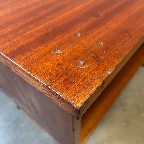 Image 1 of Vintage Teak Bureau Uit De Jaren 60