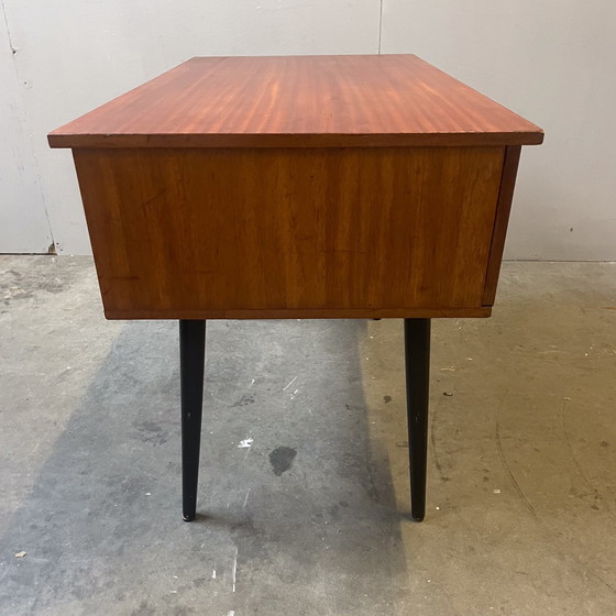 Image 1 of Vintage Teak Bureau Uit De Jaren 60