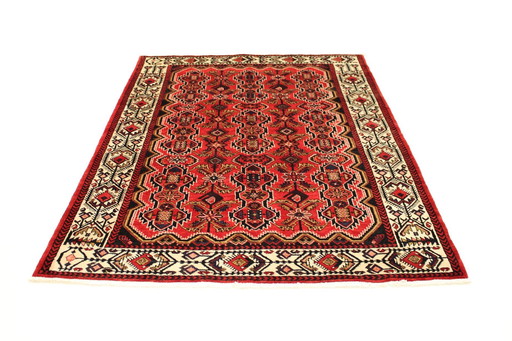 Origineel Perzisch Vloerkleed Nomadisch & Dorpskleed Hamadan 216 X 161 Cm Top Conditie