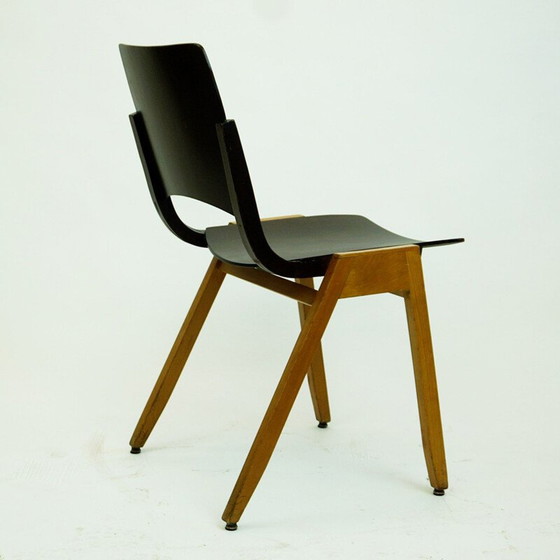 Image 1 of Vintage Oostenrijks modernistische P7 stoel van Roland Rainer, jaren 1950