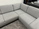 Hoekbank stof U Bank l143x314x200