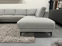 Hoekbank stof U Bank l143x314x200