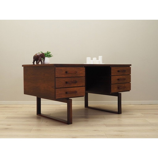 Vintage palissander bureau van Torben Valeur en Henning Jensen voor Dyrlund, jaren 1960