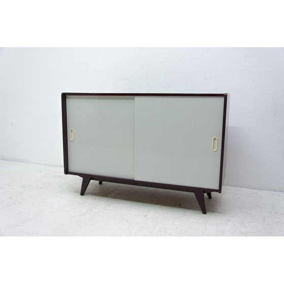 Image 1 of Modern vintage beukenhouten dressoir van Jiří Jiroutek, Tsjecho-Slowakije 1960
