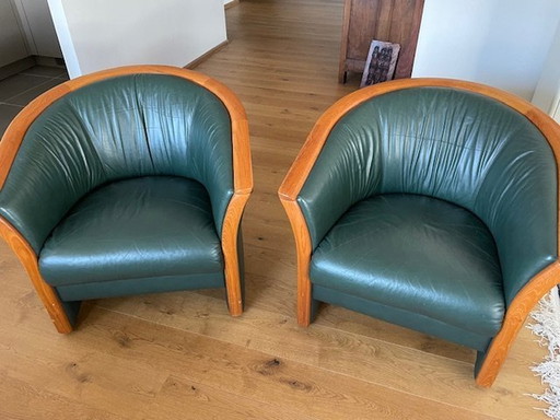 2x Fauteuil van Ekornes