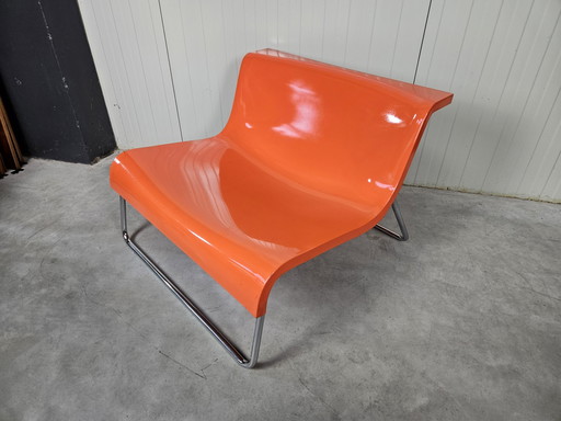 Form lounge chair Kartell oranje
Afmetingen: B83,5 x D80 x H61cm
Zithoogte: H33cm

€395,