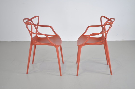 Image 1 of 2x Kartell Masters eetkamerstoel