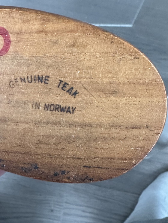 Image 1 of Genuine Teak Vintage Eend Gans Made In Denmark Teakhouten Beeld