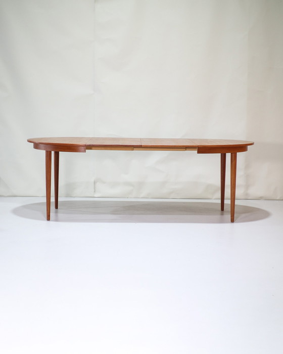 Image 1 of Uitschuifbare Eettafel Skovmand & Andersen Deens Vintage Teak