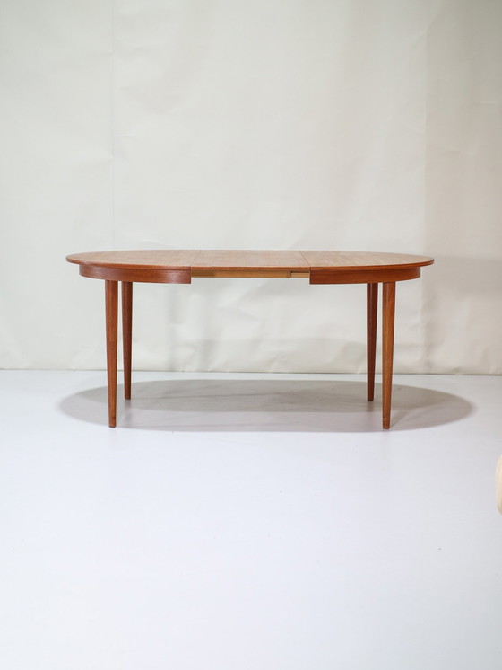 Image 1 of Uitschuifbare Eettafel Skovmand & Andersen Deens Vintage Teak