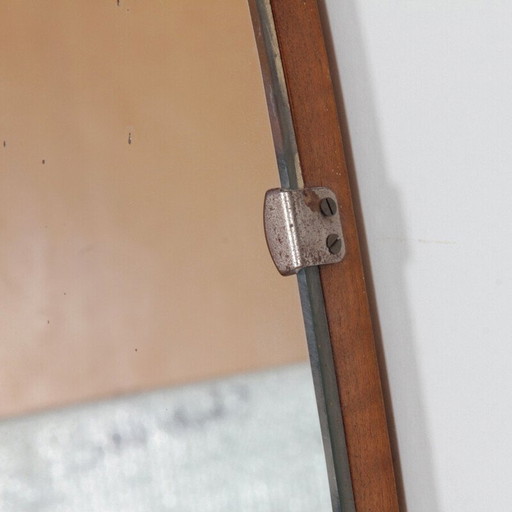 Vintage houten spiegel, 1960