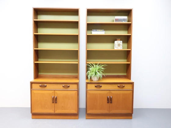 Image 1 of Hoge Vintage Boekenkasten Gplan Teak