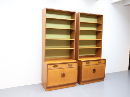 Hoge Vintage Boekenkasten Gplan Teak