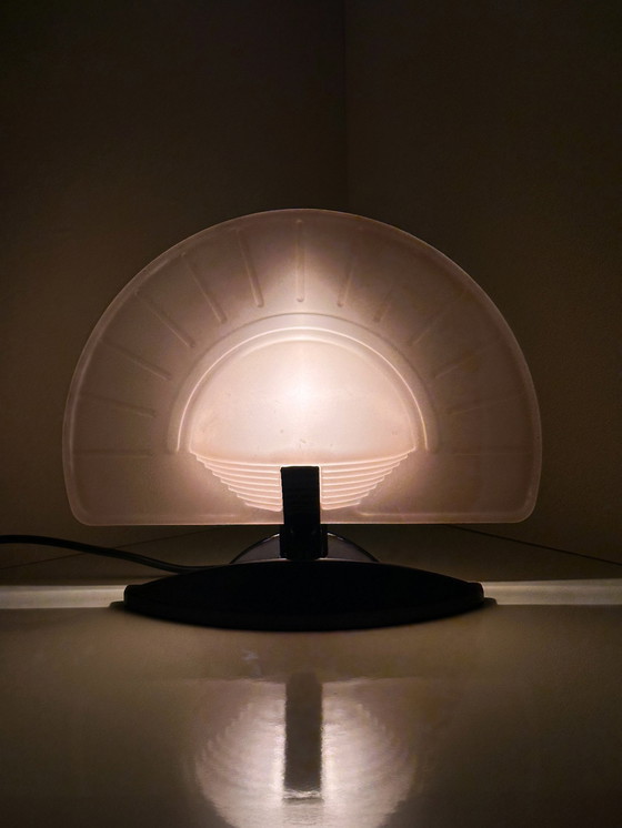 Image 1 of Italiaanse Art Deco ventilatorlamp door Vincenzo Missanelli voor Ladue - 1980S