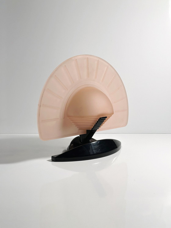 Image 1 of Italiaanse Art Deco ventilatorlamp door Vincenzo Missanelli voor Ladue - 1980S