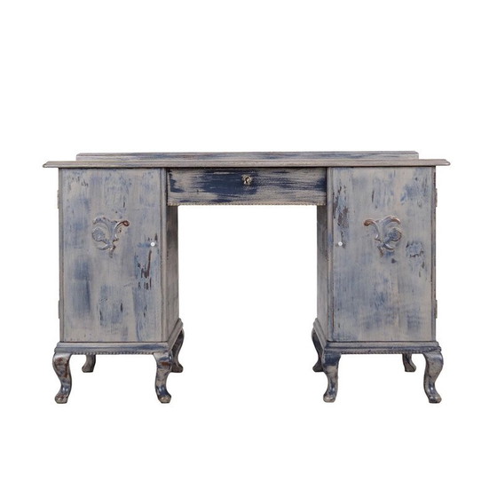 Image 1 of Vintage grenen bureau, Denemarken 1960