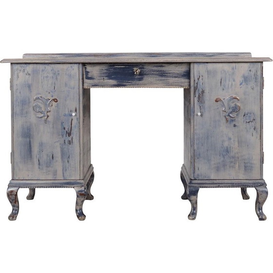 Image 1 of Vintage grenen bureau, Denemarken 1960