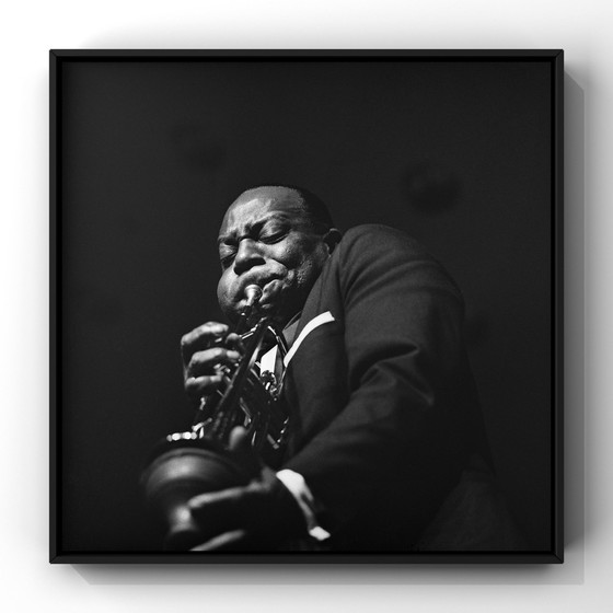 Image 1 of Bert Carpelan-  Duke Ellington fine art jazz print, 1963