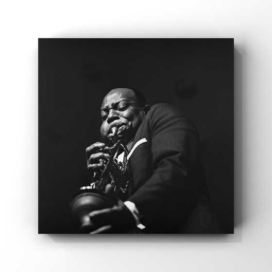 Image 1 of Bert Carpelan-  Duke Ellington fine art jazz print, 1963