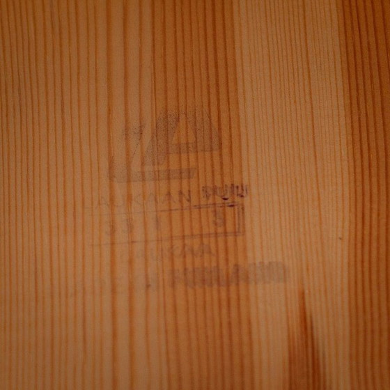 Image 1 of Paar vintage hongisto krukjes van Ilmari Tapiovaara voor Laukaan Puu, Finland 1960