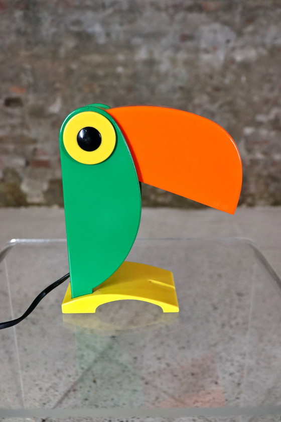 Image 1 of Ferrari Toucan Lamp Groen Old Timer 