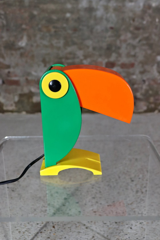 Image 1 of Ferrari Toucan Lamp Groen Old Timer 