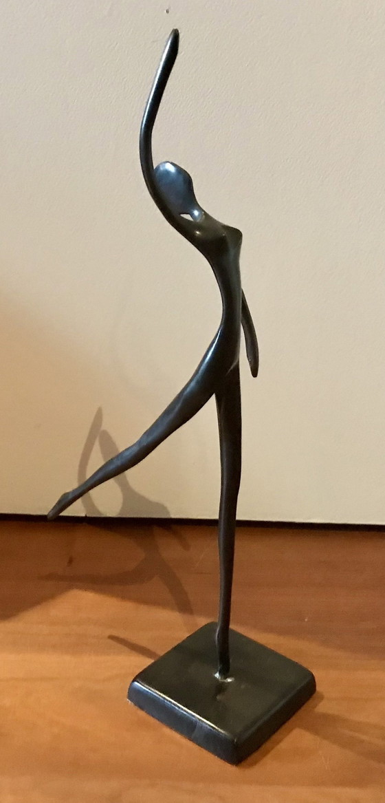 Image 1 of Bronzen Ballerina 