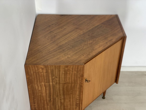 Image 1 of Mid Century hoekkast dressoir vintage